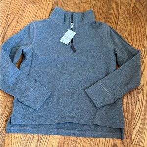 J. Crew Gray Kids Pullover Top size small
